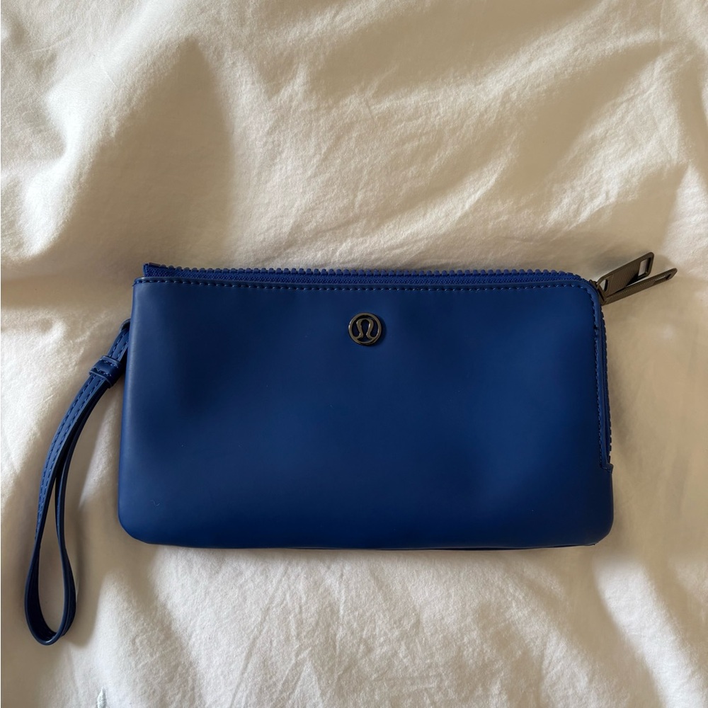 lululemon athletica Blue Wristlet Bag